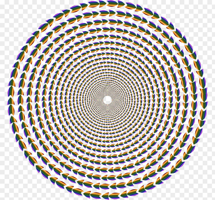 Vortex Circle Halftone Spiral Clip Art PNG
