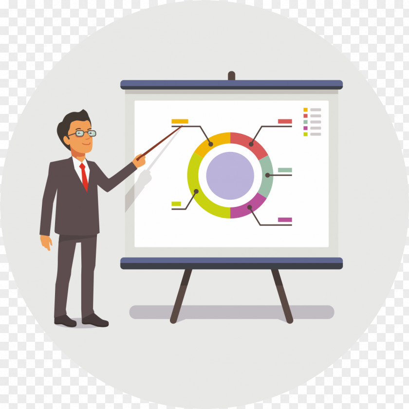 Whiteboard Business Cartoon Job Diagram Clip Art Circle PNG