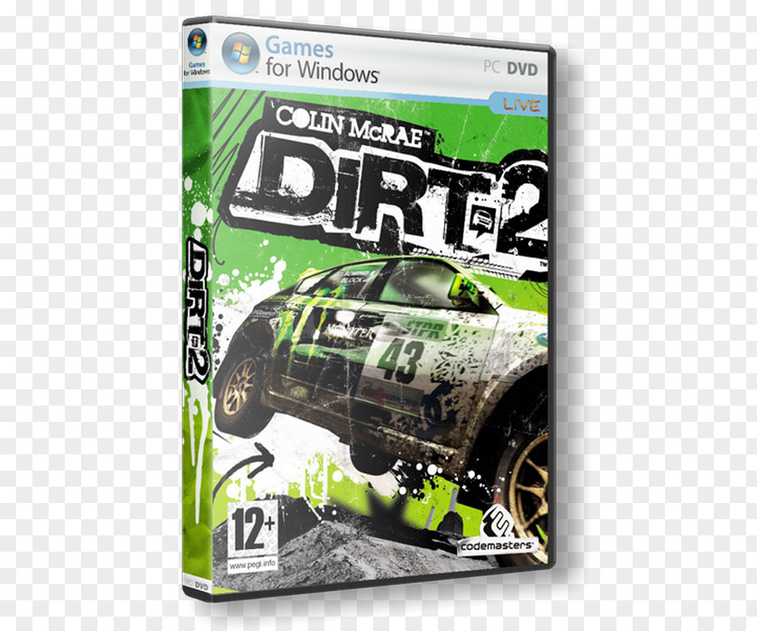 Xbox Colin McRae: Dirt 2 360 3 Dirt: Showdown PNG