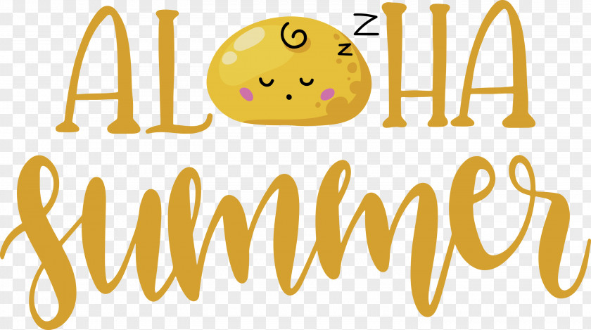 Aloha Summer Emoji PNG