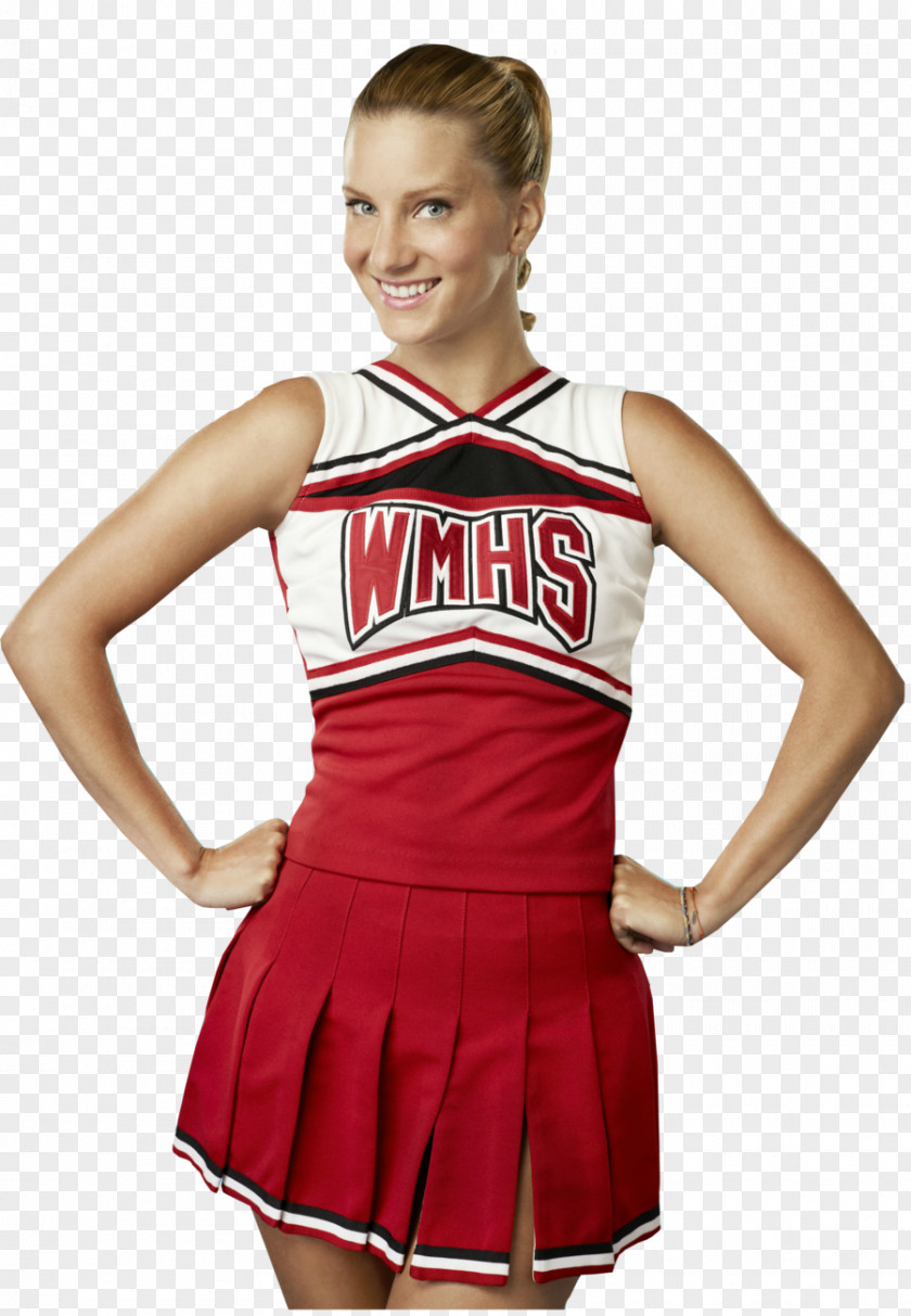 Cheerleader Brittany Pierce Santana Lopez Blaine Anderson Rachel Berry Glee PNG