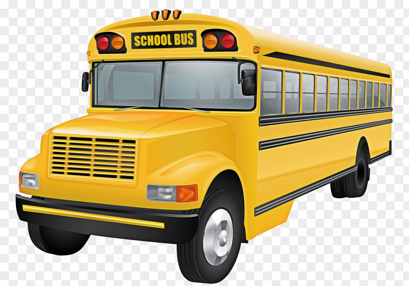 Model Car Commercial Vehicle School Bus Cartoon PNG