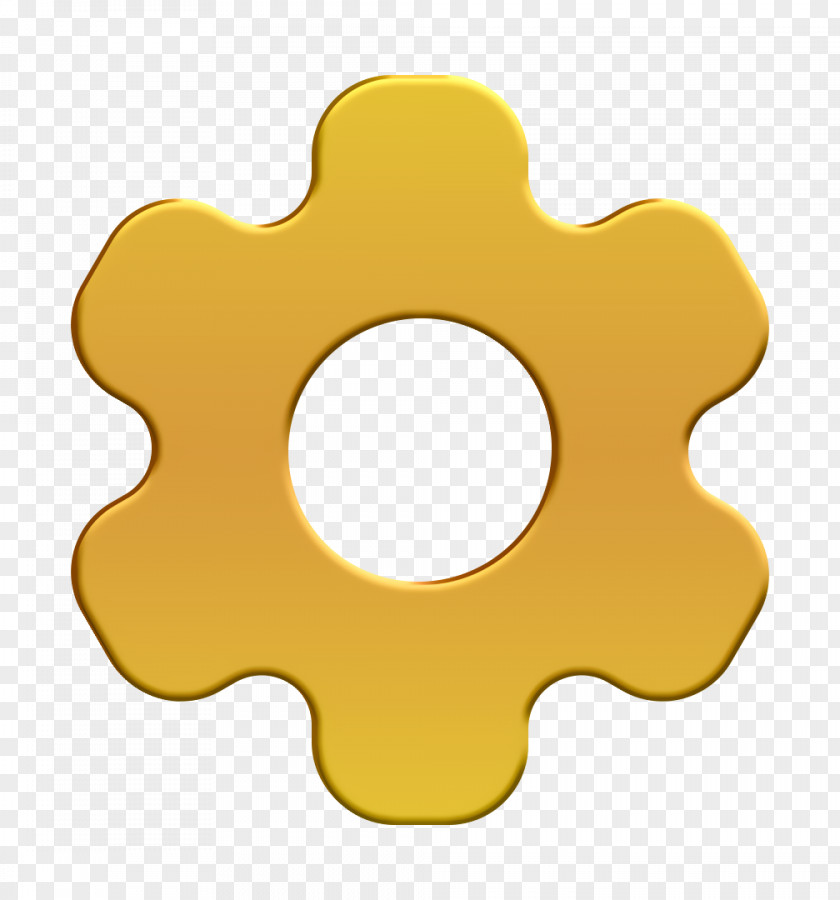 Symbol Material Property Gear Icon Setting Wheel PNG