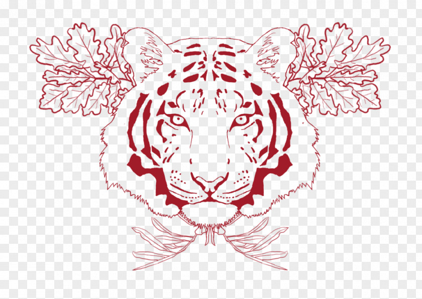 Tiger Sketch Image Download PNG