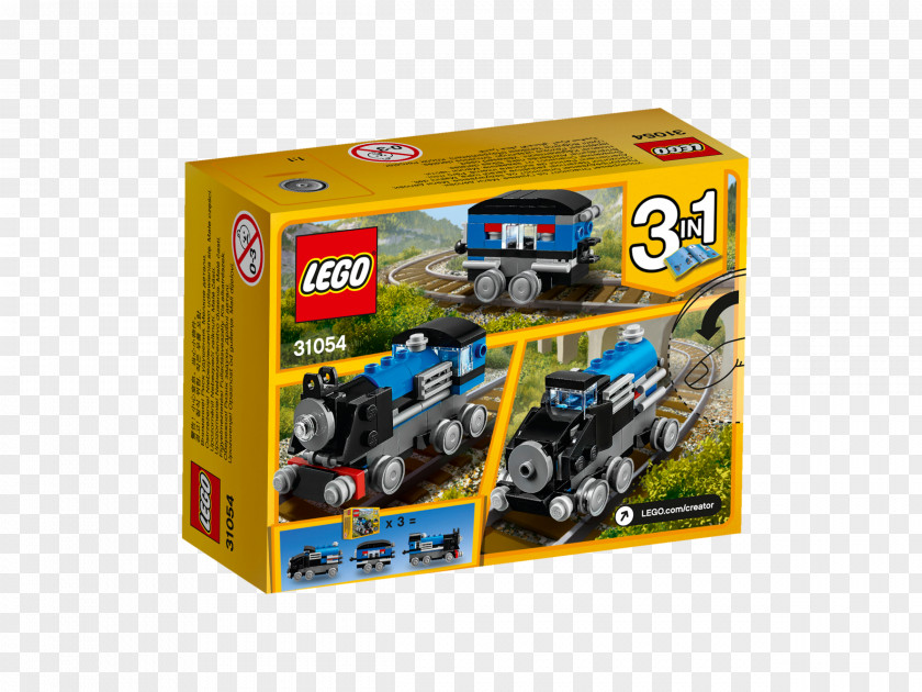 Toy Amazon.com Lego Creator LEGO 31054 Blue Express PNG