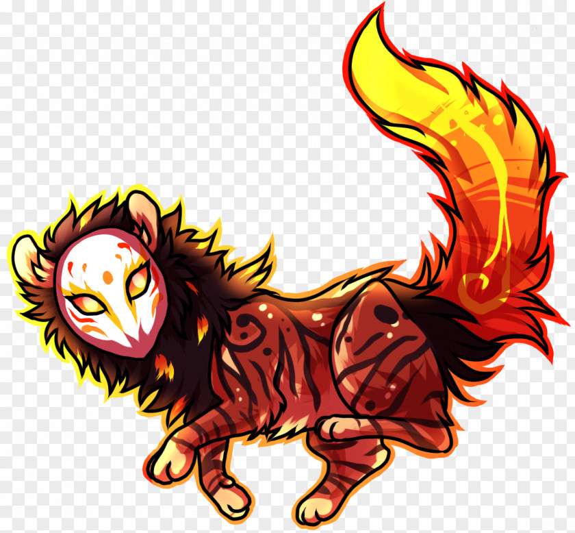 Cat Chicken Horse Demon PNG