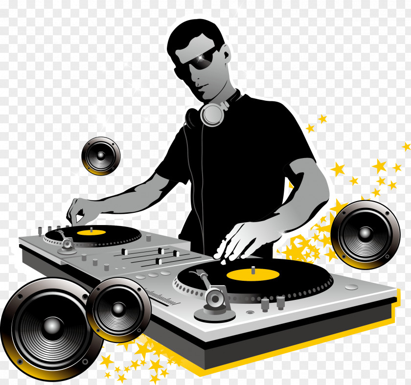 DJ Disc Jockey Mixer Nightclub PNG