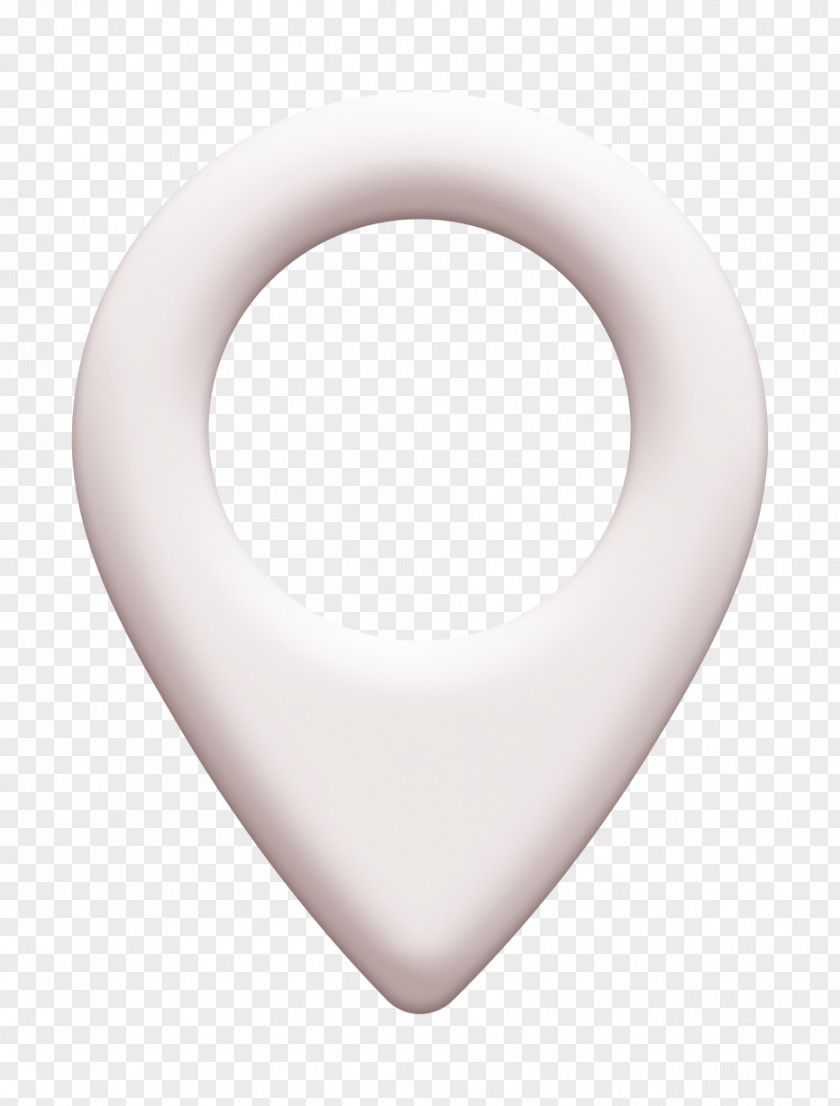 Ear Ceramic Interface Icon Placeholder Filled Tool Shape For Maps And Web PNG