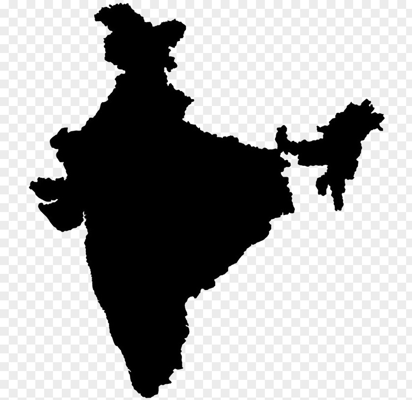 India Royalty-free Vector Map PNG