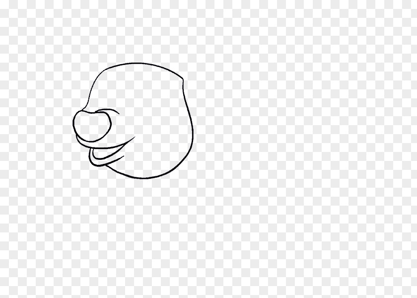 Pig Nose Drawing Line Art PNG