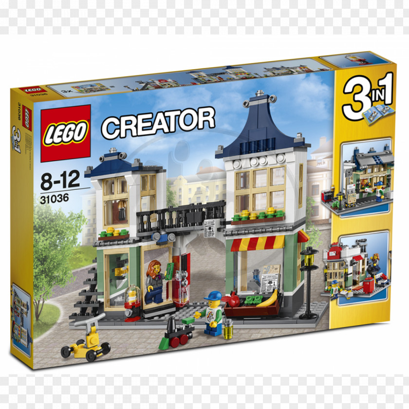 Toy Lego Batman 3: Beyond Gotham Creator LEGO 31036 & Grocery Shop PNG