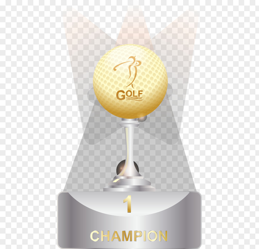 Vector Pattern Trophy Golf PNG