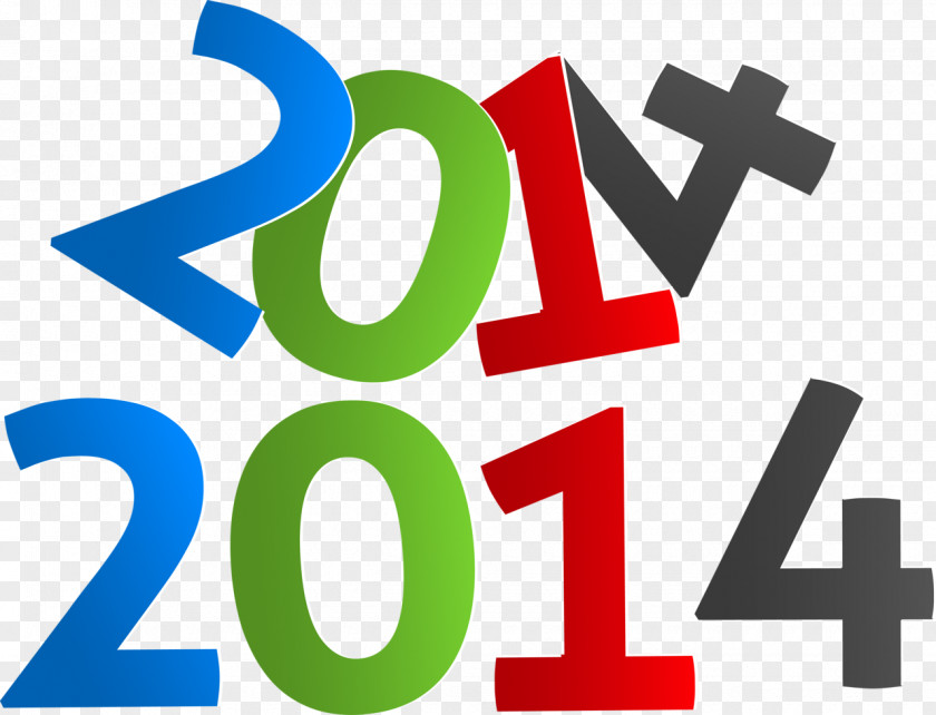 Wordart New Year Clip Art PNG