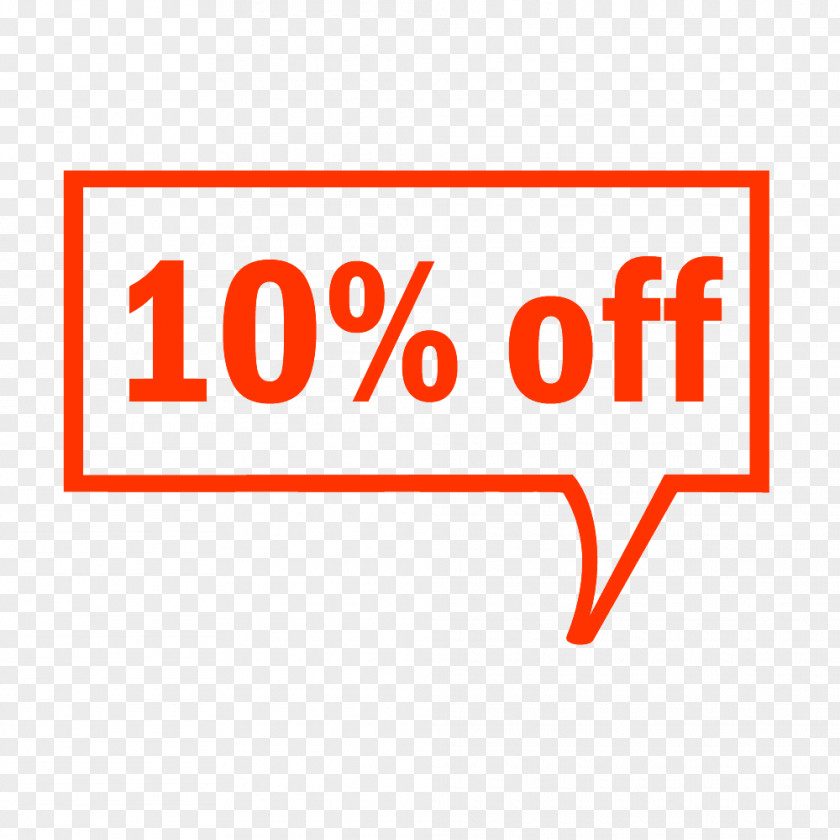 10% Off Tag. PNG