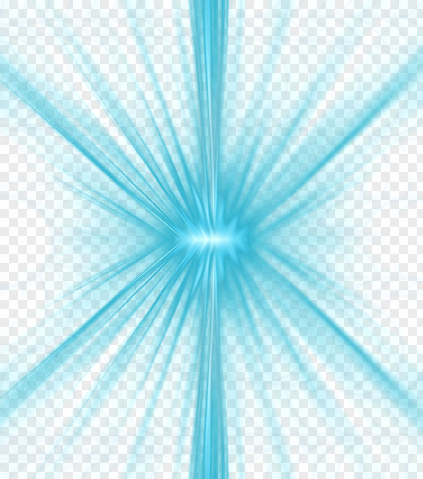 Blue Light Effect Background Radiation PNG