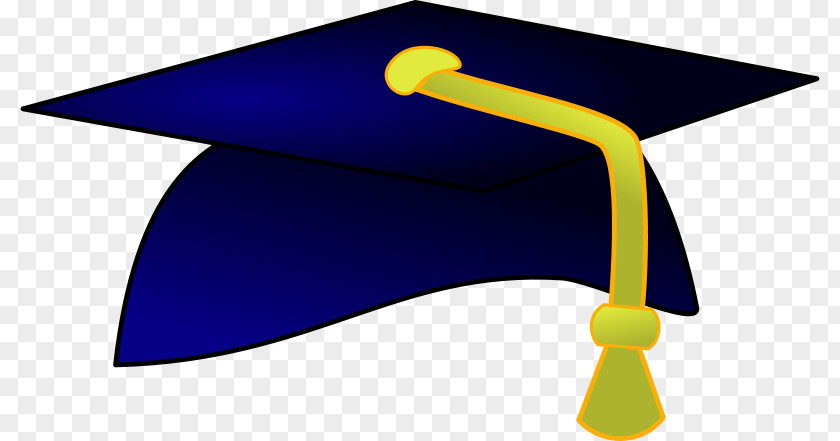 Dr. Cap Blue Square Academic Graduation Ceremony Hat Clip Art PNG