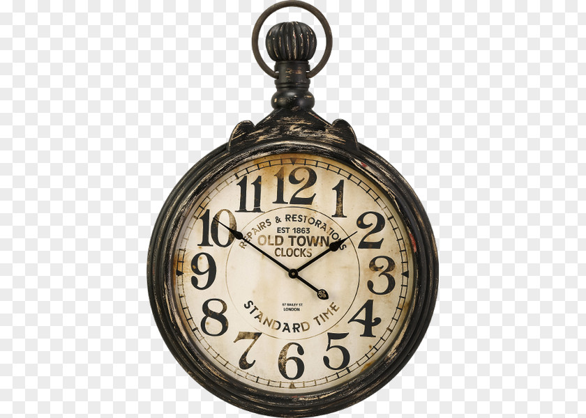 Clock Pocket Watch Antique PNG