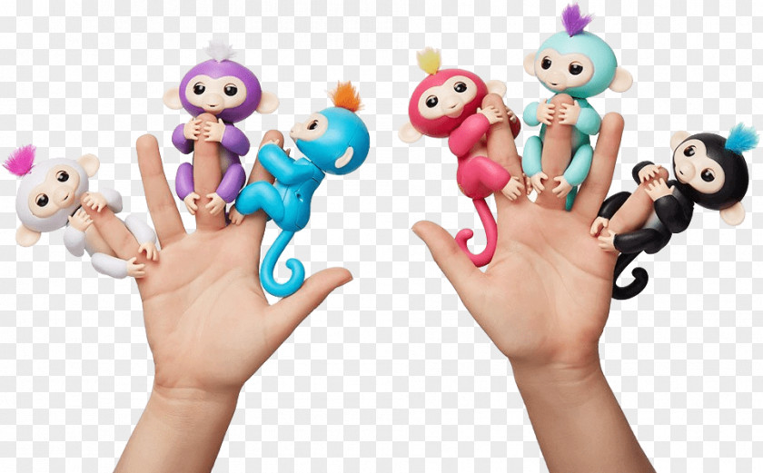 Toy Fingerlings WowWee Monkey Child PNG