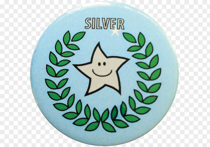 Badge Silver Sports Day PNG