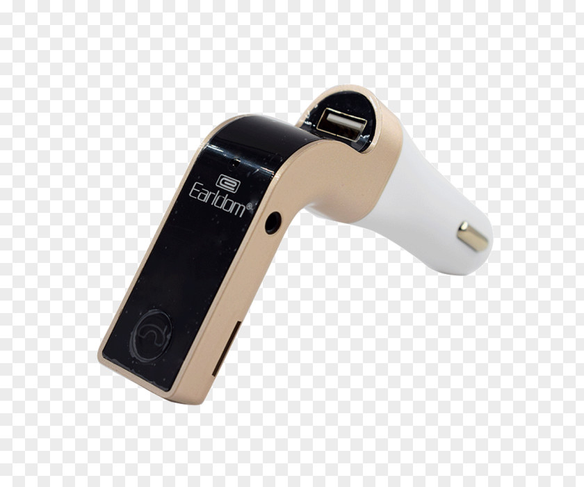 Bluetooth Battery Charger FM Transmitter Broadcasting Handsfree PNG