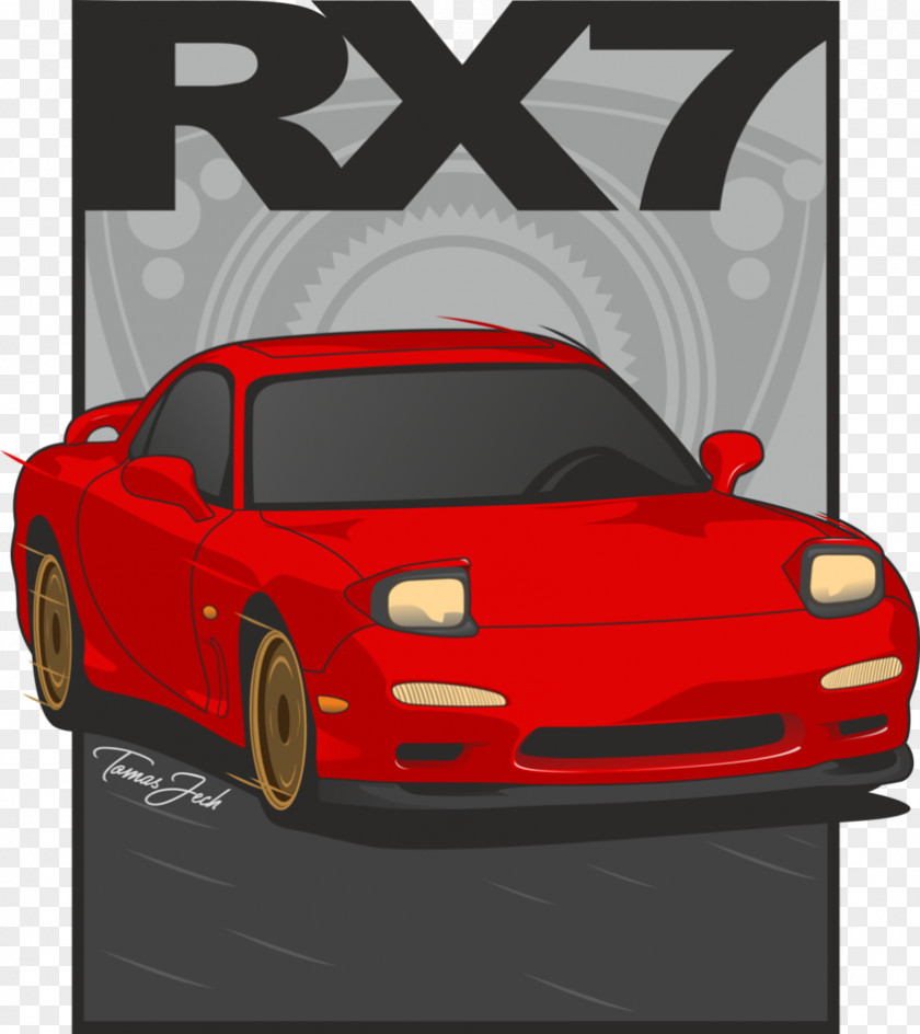 Car Sports Mazda RX-7 Art Motor Corporation PNG