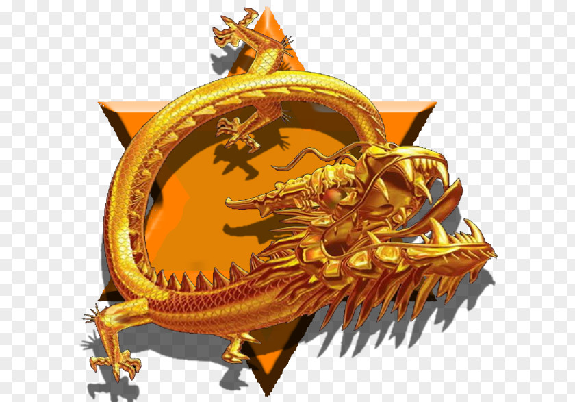 Logo Point Blank Chinese Dragon China Gold PNG