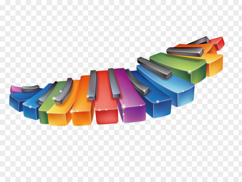 Piano Keyboard Musical 4K Resolution PNG