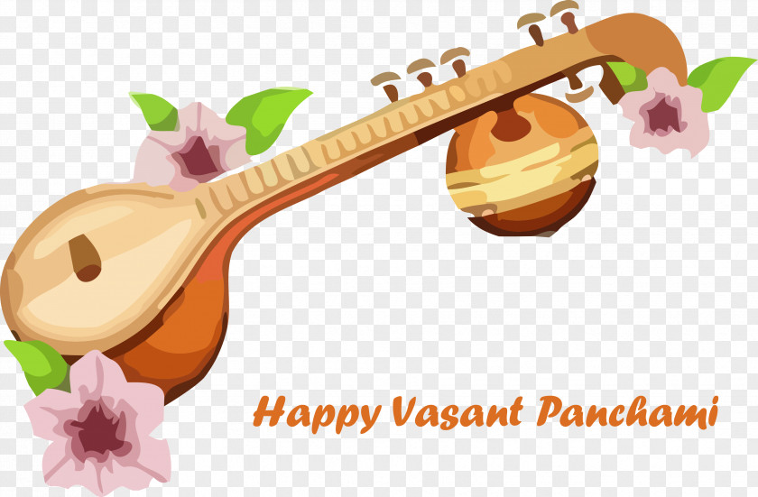 Vasant Panchami Basant Saraswati Puja PNG