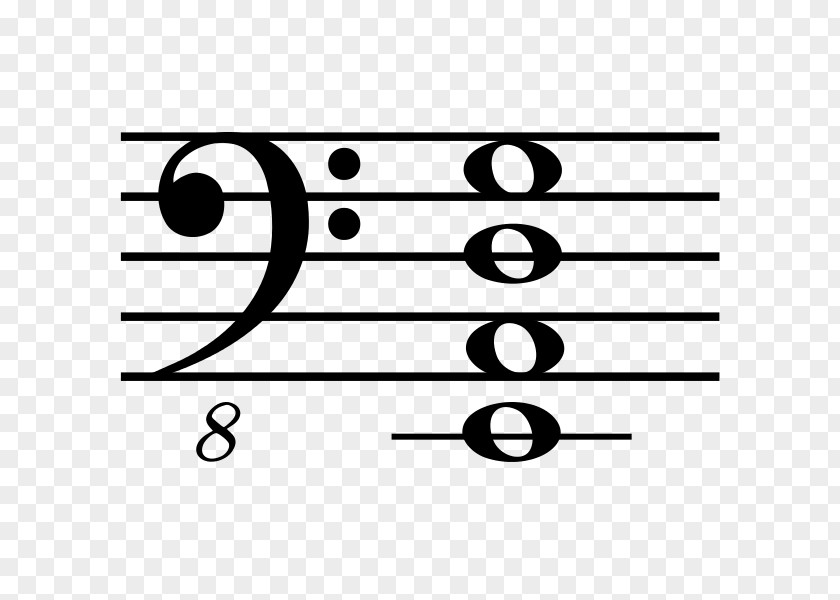 Bass Guitar Clef Key Signature Flat PNG