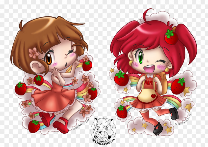 Doll Cartoon Christmas Ornament Figurine PNG