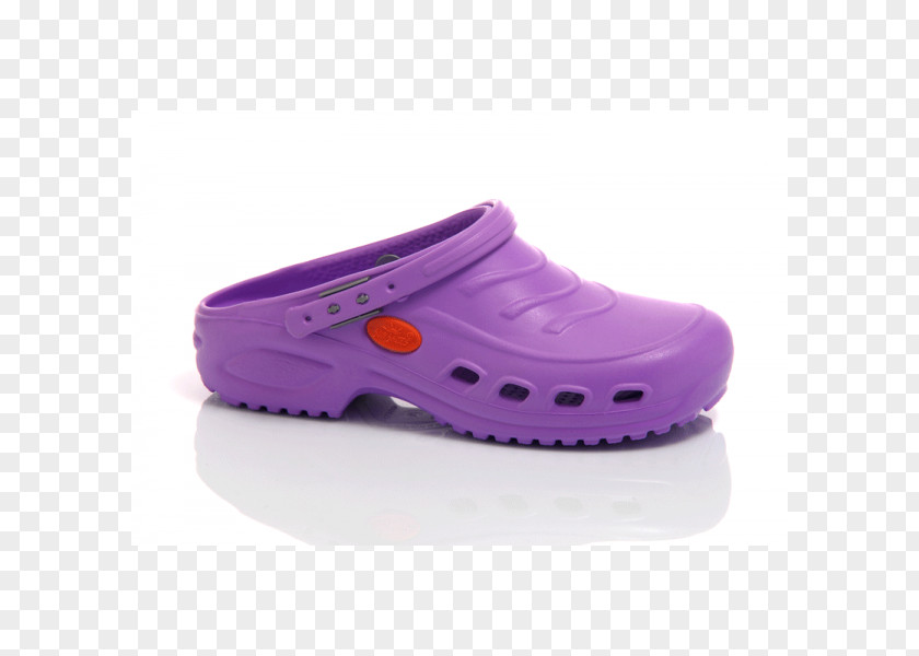 Purple Clog Zole Woman PNG