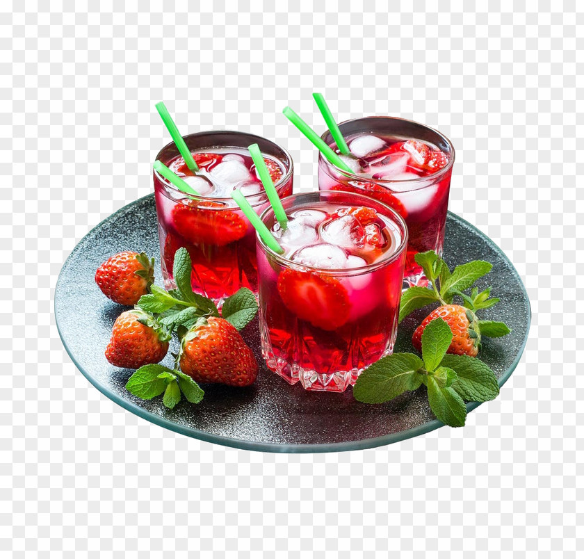 Strawberry Juice Orange PNG