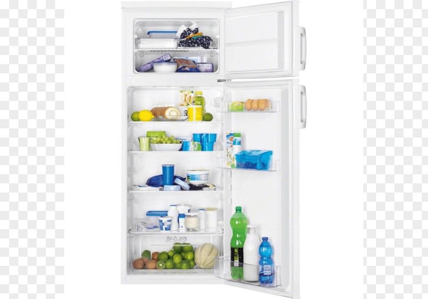 Refrigerator Freezers Faure FRT27102WA Door Oven PNG