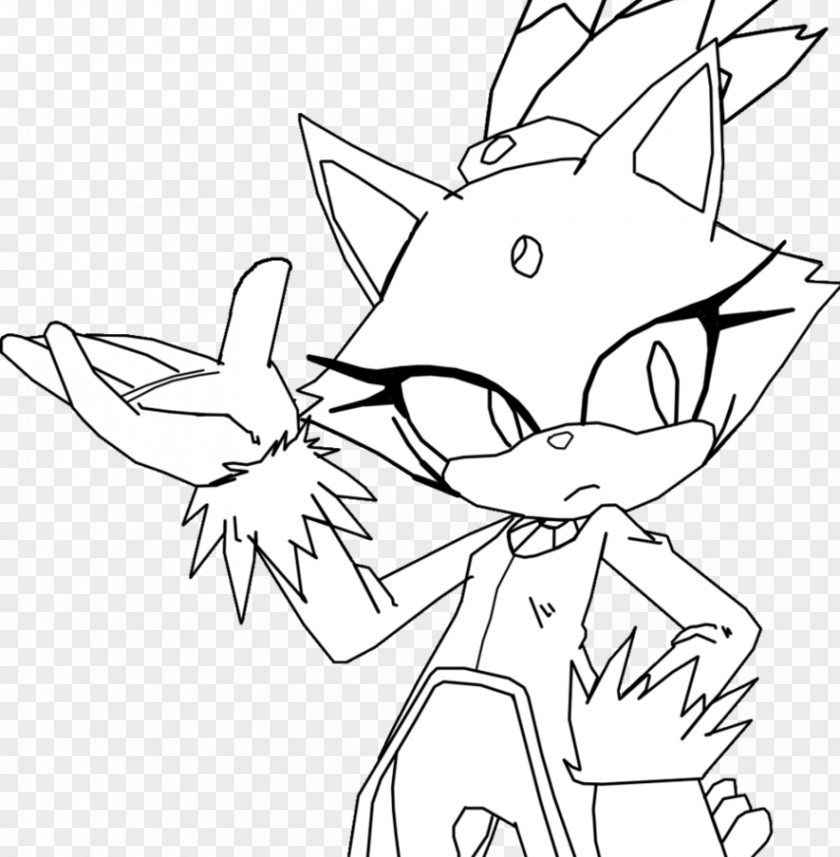 Blaze The Cat Sonic Generations Sphynx Drawing Russian Blue PNG