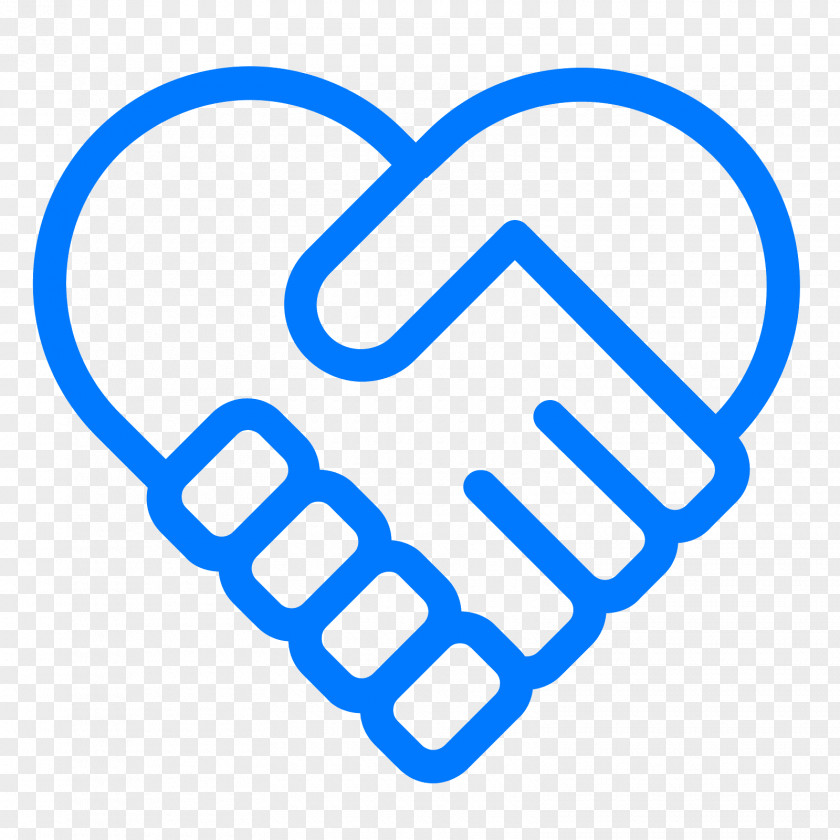 Handshake Heart Business PNG