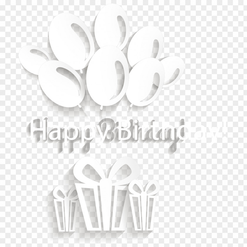 Happy Typeface Designer Black And White PNG