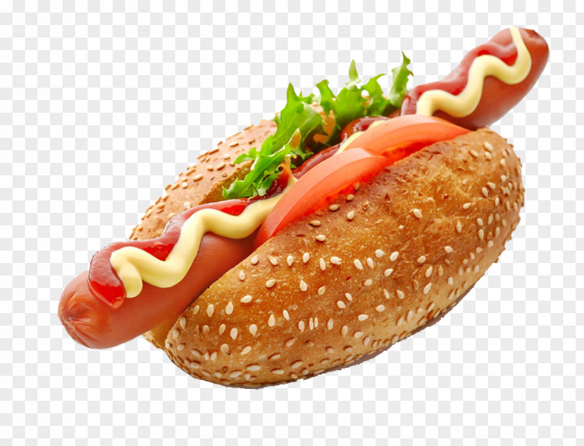 Hot Dog Chicago-style Sausage Bratwurst Ham PNG