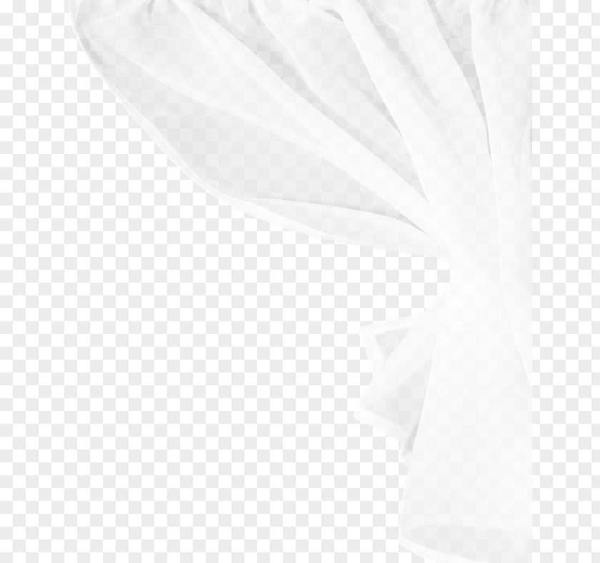 White Curtains Black And Silk Textile PNG