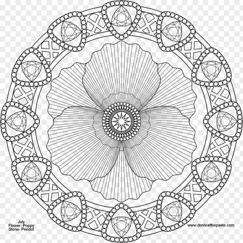 Child Coloring Book Mandala Doodle Adult PNG