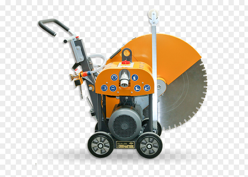 Concrete Machine Saw Cutting Stone PNG