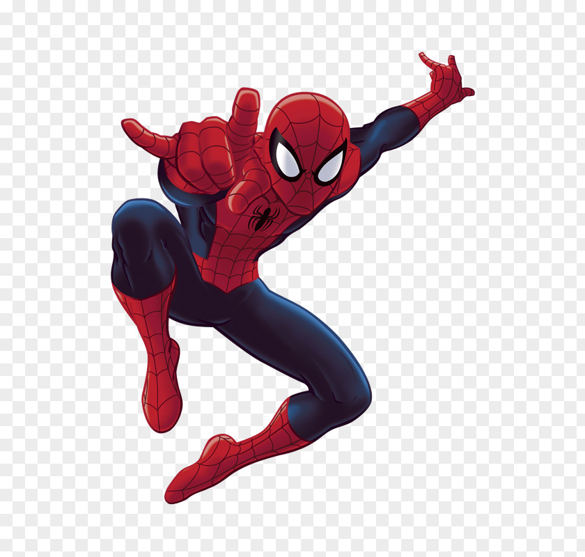 Spider Ultimate Spider-Man Wall Decal Marvel PNG