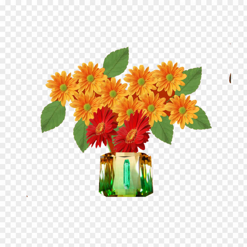 Bouquet Of Flowers Flower Warme Farbe PNG