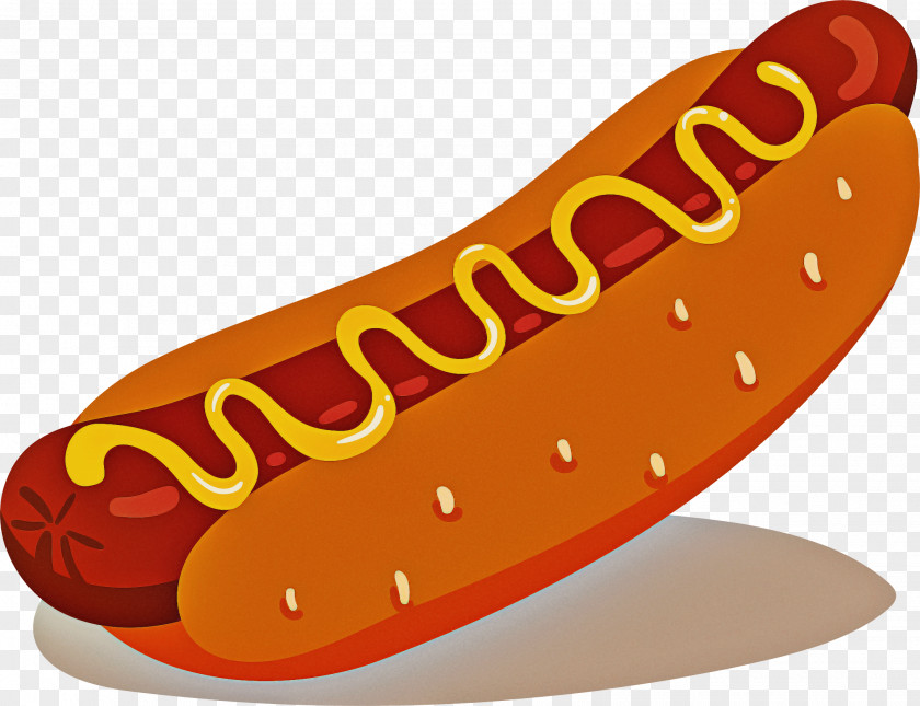 Fast Food Hot Dog Bun Cervelat Frankfurter Würstchen Sausage PNG