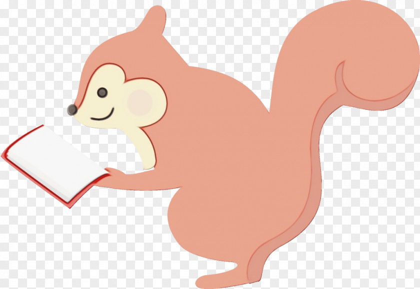 Ferret Animal Figure Squirrel Cartoon Nose Tail Ear PNG