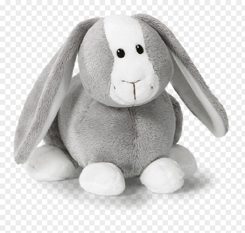 Gray Rabbit Easter Bunny European Stuffed Animals & Cuddly Toys Plush PNG