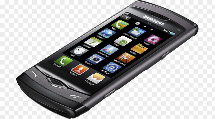 Grey Wave Samsung S8500 II S8530 Galaxy Y Bada PNG
