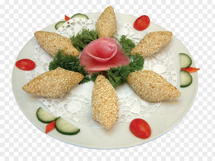 Hong Ma Fried Arguta Juice Vegetarian Cuisine Canapé Hors D'oeuvre Prawn PNG