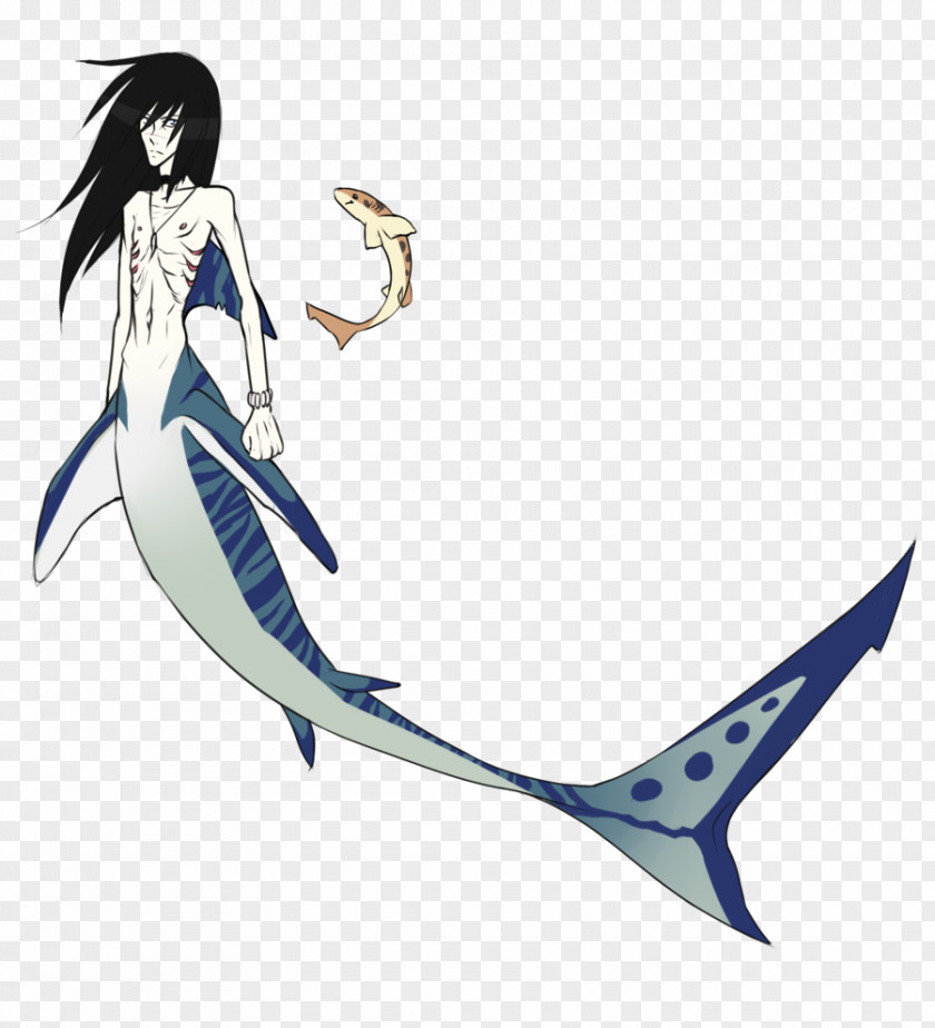 Shark Mermaid Marine Mammal PNG