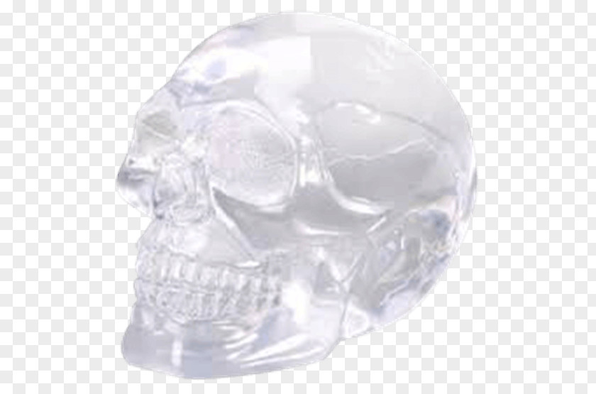 Skull Crystal Figurine Collectable Statue PNG