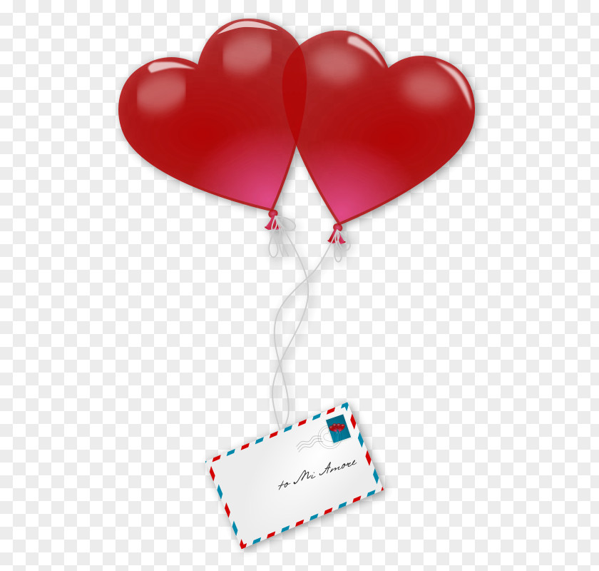 Love Note Cliparts Heart Email Valentines Day Clip Art PNG